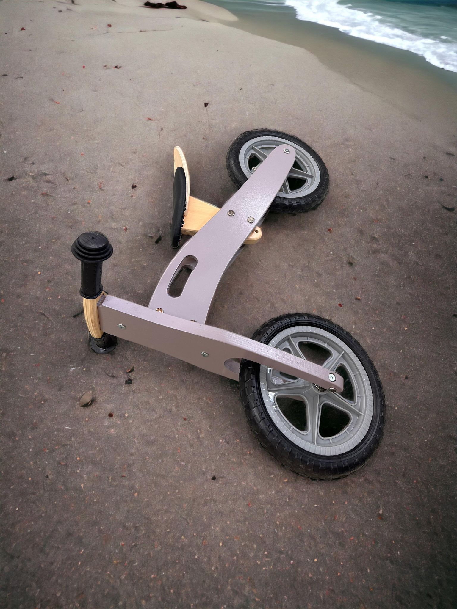 Bicyclette d'équilibre en bois, vélo Montessori, Apprentissage pour enfant
