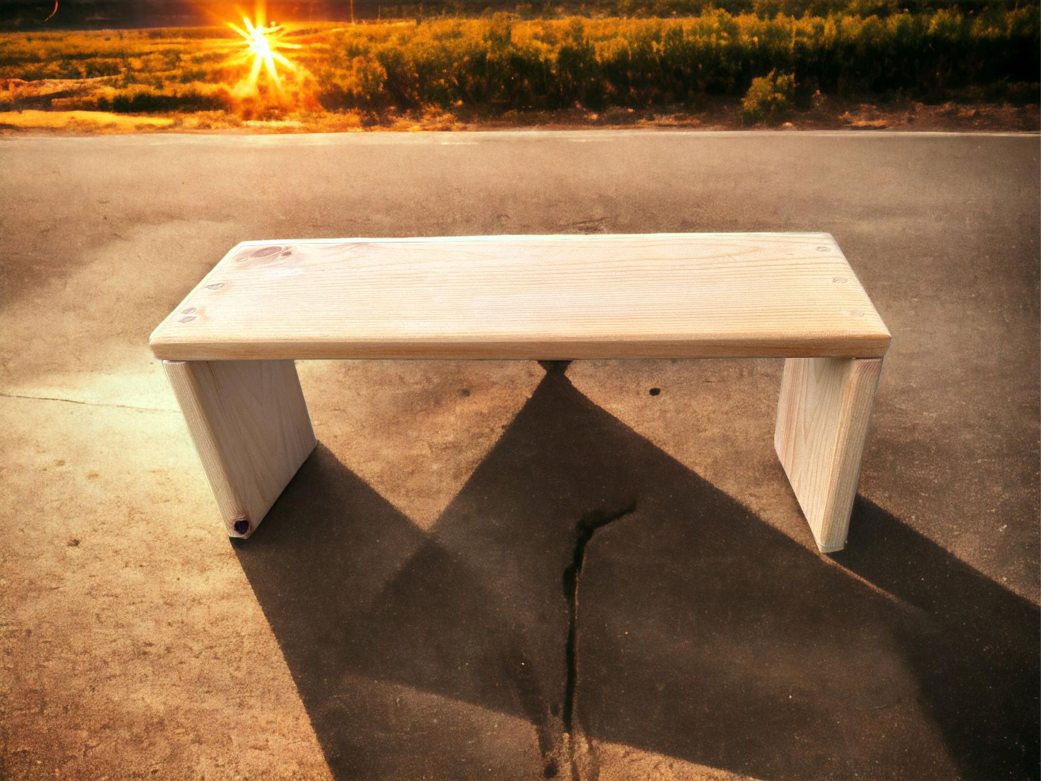 Tabouret de méditation, prière, yoga , relaxation, banc de méditation en  bois