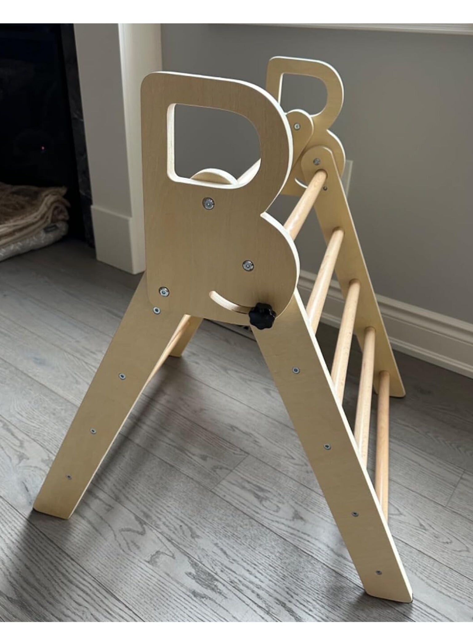 Triangle Pikler, Montessori pour aire de jeux intérieure, escalade, , échelle triangulaire pour enfant