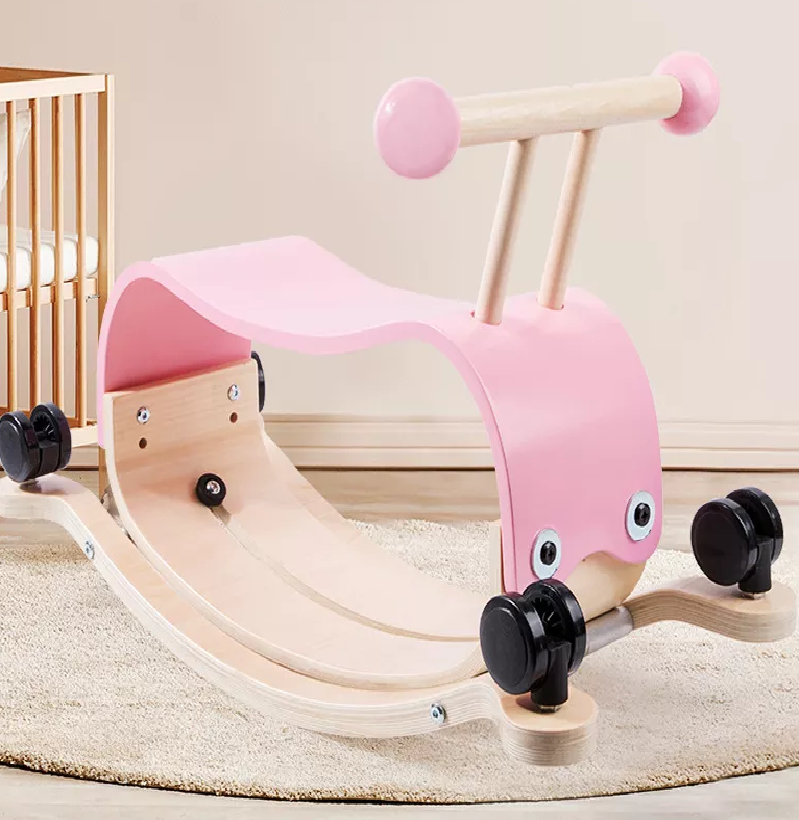 Wishbone Flip, cheval de bois, bascule pour enfant, scooter, vélo, cadeau enfant